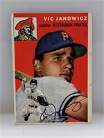 1954 Topps #16 Vic Janowicz Pittsburgh Pirates