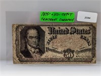 1875 50 Cent Fractional Currency