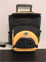 Cooler Bag With AM/FM Radio On Wheels
