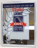 IDAHO Centennial 1890-1990 Coors Wall Mirror