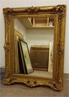 Large Mirror in Antique Frame