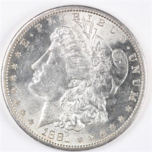 1881-S Morgan Dollar - BU
