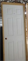 28" interior door w/casing