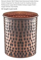 MSRP $14 Hammered Kitchen Caddy