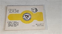 1973 74 OPC Hockey Ring Pittsburgh