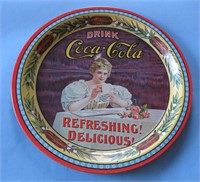 Coke Coca-Cola Metal Serving Tray # 43100 75th