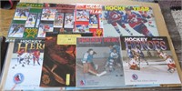 8x NHL Hockey Calendars 5 Are Sealed 1990's - 2000
