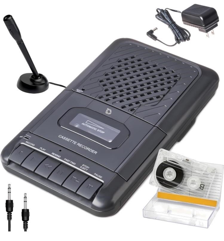 Deluxe Products Cassette Player Tape Recorder