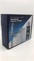 New Rainfall Shower Head Handheld Shower Combo