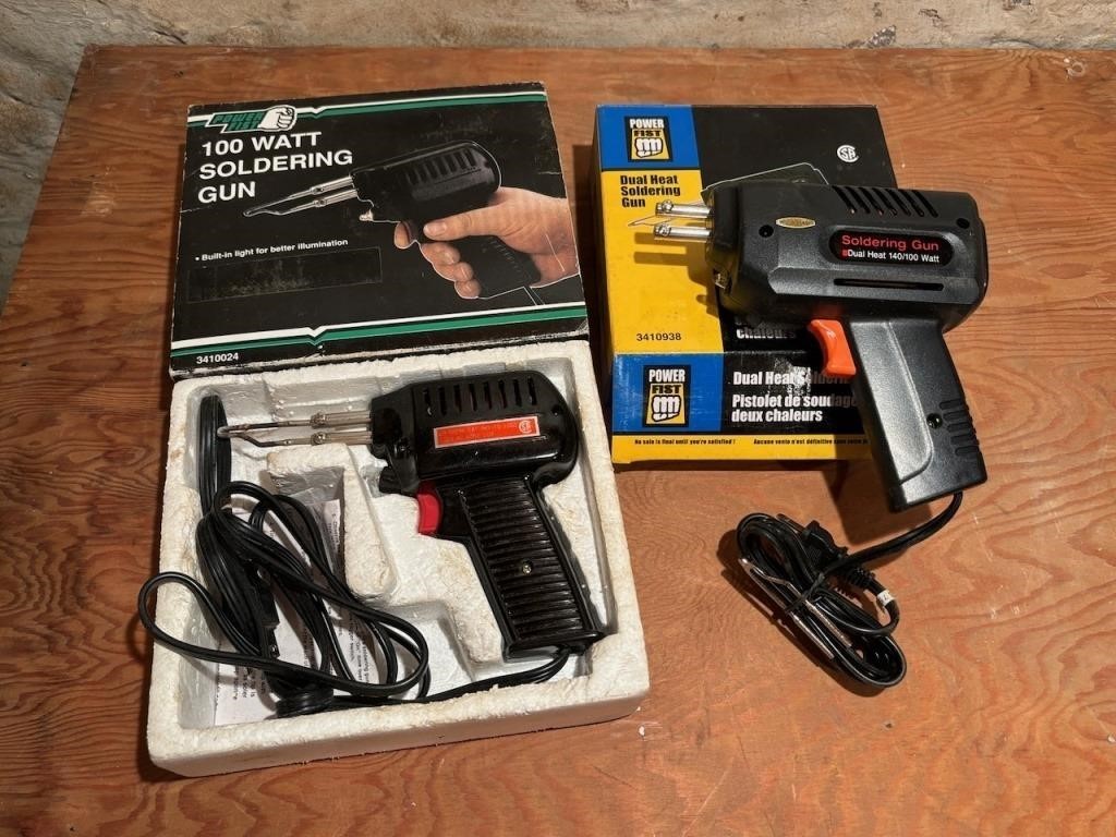 Pair of Soldering Guns in Boxes