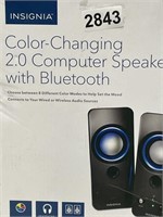 INSIGNIA COLOR CHANGING COMPUTER SPEAKERS