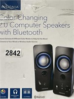 INSIGNIA COLOR CHANGING COMPUTER SPEAKERS