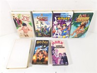 GUC Assorted Vintage VHS Disney/Others Movies (x7)