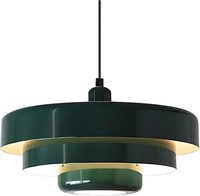 $109  Nordic Pendant Light, 13.8 inch Green Shade