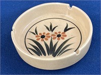 MCM Ceramic floral print ashtray 5”