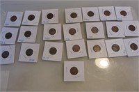 22 Pennies Coin in Sleeves