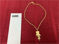 14K BETTY BOOP ANKLET