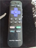Sharp roku TV remote
