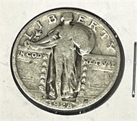 1928 s Standing Liberty Quarter Dollar