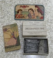 vintage advertising/needle sets