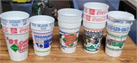 10 BASEBALL GAME COMMEMORATIVE PLASTIC CUPS