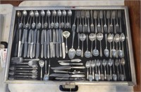 94pc set of Towle Sterling silver monogrammed