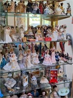 Porcelain Dolls, Doll House Furniture