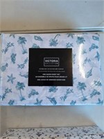 VICTORIA COLLECTION ONE QUEEN SHEET SET