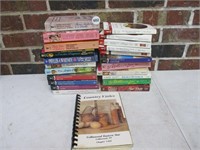 Lot of Paperback Novels & Collinwood, TN Cookbook