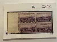 CALIFORNIA PACIFIC INTL STAMP BLOCK W PL#