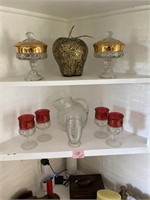 Collectible glassware & decor