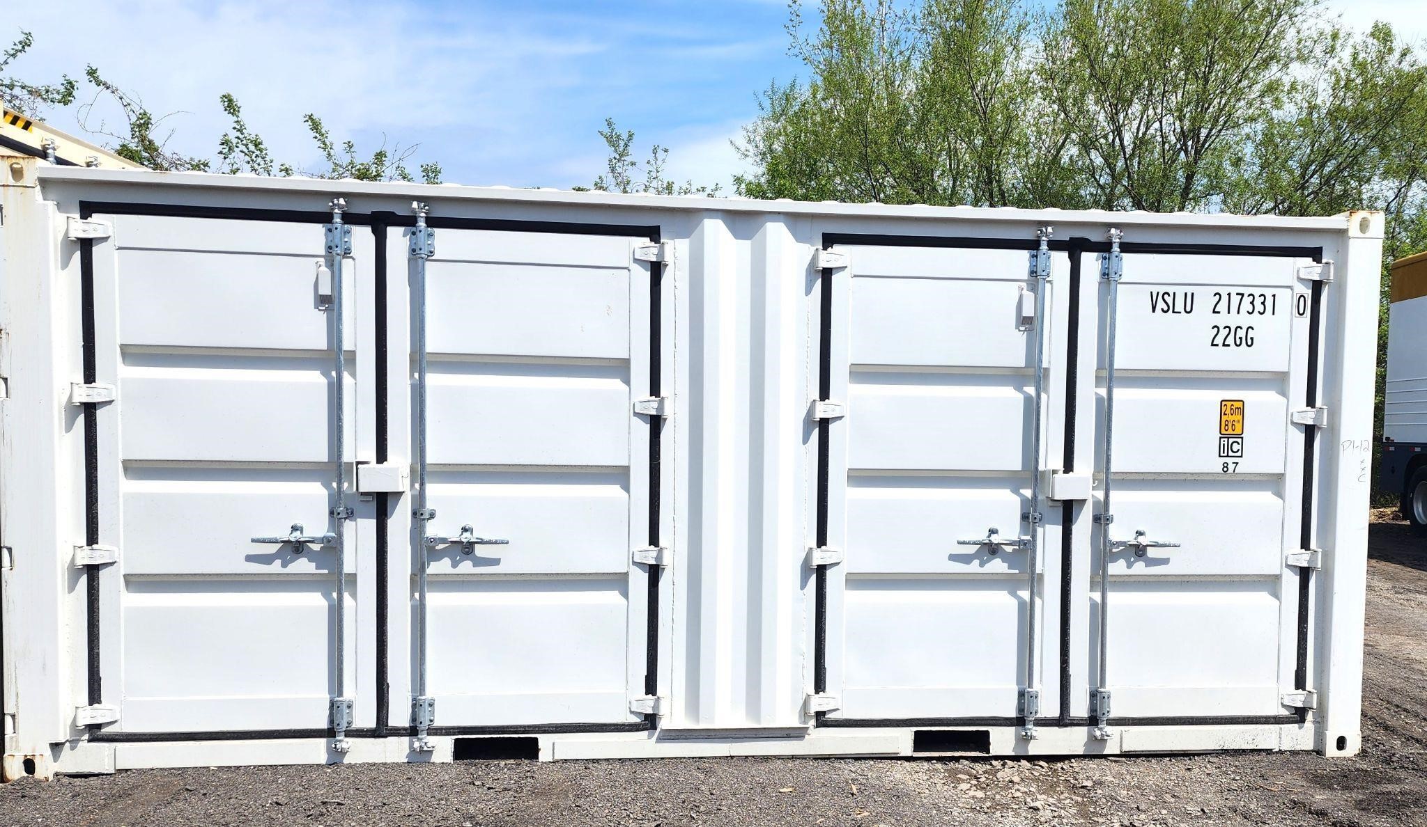 New/Neuf:  Multi doors 20' Container