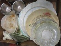 Porcelain Plates & Other Glassware