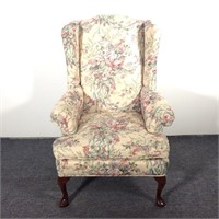 Cochrane Floral Wingback Chair