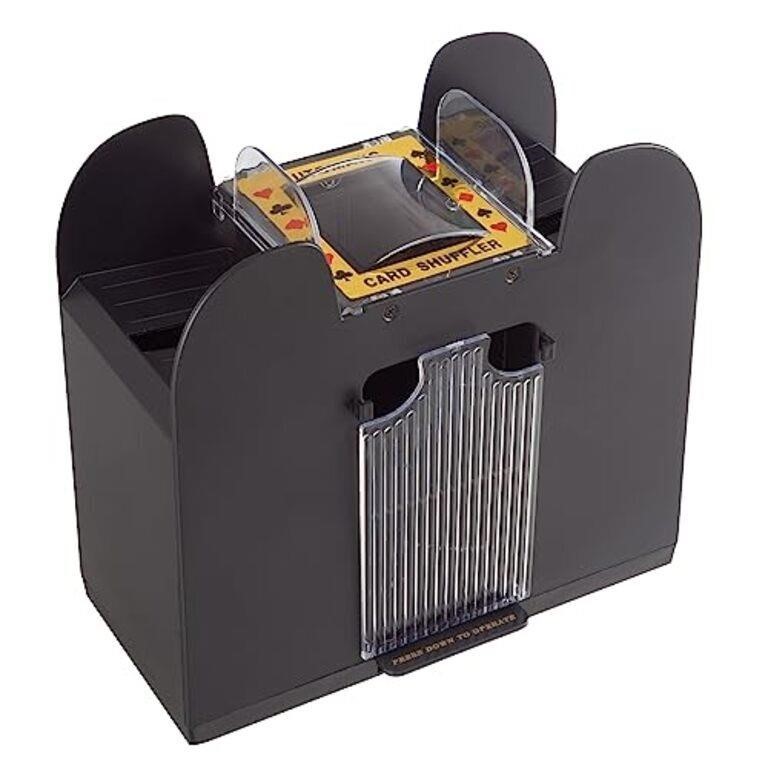 Automatic Card Shuffler - Battery-Operated 6-Deck