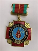 Russian Chernobyl Clean Up Medal