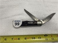 CASE 2 BLADE POCKET KNIFE (5” closed)