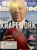 Robert Kraft Signed Magazine with