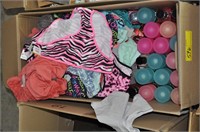 BOX LOT WITH ASST. ITEMS FROM VICTORIA SECRETS
