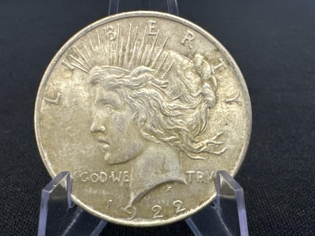 1922 Silver Peace Dollar