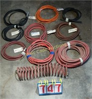 Air Hose Lot (5) various lengths 14'-40'