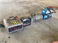Battery Chargers and Load Tester