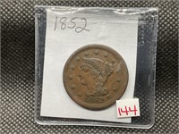 1852 LARGE CENT