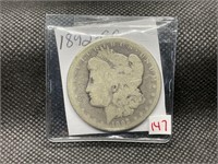 1892-CC MORGAN DOLLAR