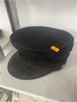 Vintage B&O railroad uniform hat