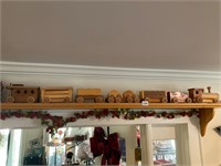 Wooden train set