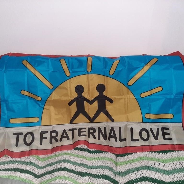 'To Fraternal Love' Simpson's Flag