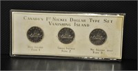 Canada's 1st Nickel Dollar Type Set, 1968