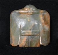 Jade Neolithic Bird Pendant Found in Liaoning Prov