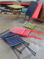 Lot of 3 - 2 Seater Bistro Sets